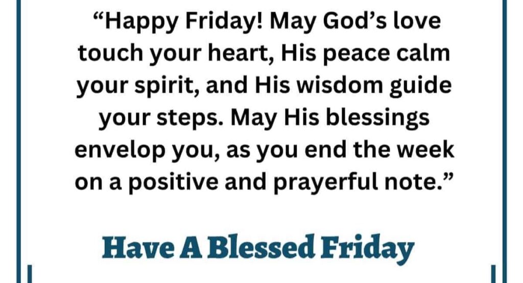 Powerful Friday Blessings and Prayers for a Peaceful Day: A Complete Guide for the USA