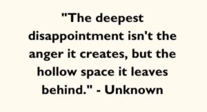 Emotional Disappointment Relationship Priority Quotes for Him and Her