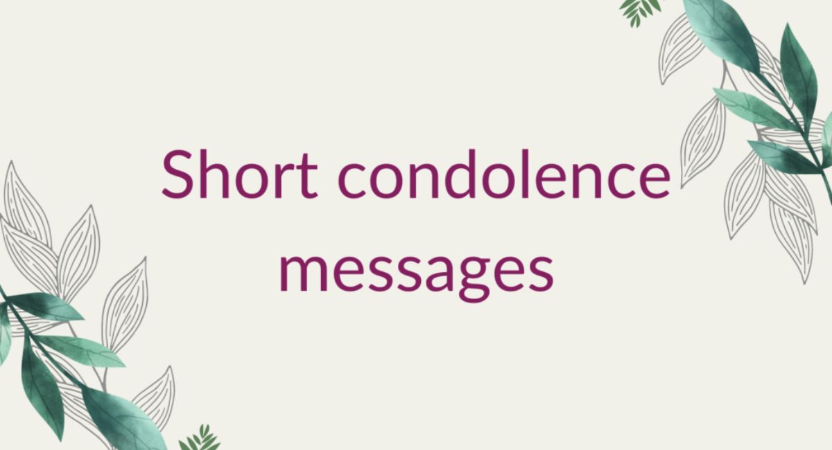 Heartfelt Short Condolence Message Ideas for Any Occasion