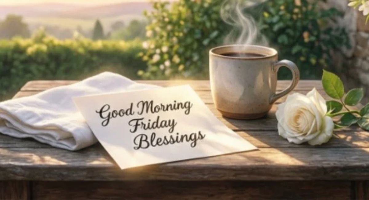 Inspiring Thankful Good Morning Friday Blessings to Kickstart Your Day